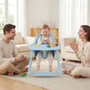 Seggiolone COSTWAY, seggiolone per bambini con 2 livelli di Anteprima dell’immagine prodotto 8