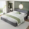 okwish čalouněná postel 180 x 200 lůžka rámová manželská Náhled obrázku produktu 12