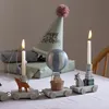 Sebra Geburtstagszug aus Holz mit Tieren & Elefant, für Produktbild-Vorschau 3