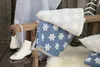 Kuscheldecke Plaid Schneeflocke Farbe Filz 200x135cm von Produktbild-Vorschau 5