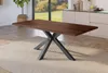 Esstisch Baumkante Holz-Optik Nussbaum 200 x 100 Produktbild-Vorschau 1