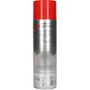 A close-up side view of a red and silver spray can with German text and safety symbols. Produktbild-Vorschau