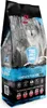 A bag of dog food with wolves on the front. Podgląd zdjęcia produktu