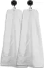 2 Gästetücher Gästehandtücher weiß 30x50 cm Set Baumwolle Produktbild-Vorschau 1