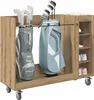 Meuble de rangement pour clubs de golf avec roulettes, Voir les images du produit 2
