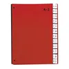 Pagna Pultordner 24 Fächer, Rot, Karton, A4, 340 mm, 35 mm, Produktbild-Vorschau 3