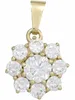 JOBO Anhänger 375 Gold Gelbgold 9 Zirkonia Produktbild-Vorschau 3