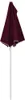 vidaXL Polovičný slnečník so stožiarom 180x90 cm Bordeaux Náhľad obrázku produktu 6