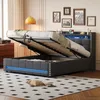 Flieks Polsterbett 160x200cm mit Ladefunktion (USB & Produktbild-Vorschau 2