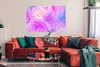 MuchoWow® Poster Neon - Achat-Geode - Steine 120x80 cm - Produktbild-Vorschau 2
