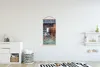 MuchoWow® Textilposter Kuh - Stall - Gras - Kalb 60x120 cm Produktbild-Vorschau 2