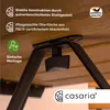 CASARIA® Gartenmöbel Set Balkon 2 Personen Vollmontiert Produktbild-Vorschau 4
