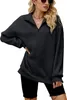 ASKSA Damen Sweatshirts 1/4 Reißverschluss Pullover Langarm Produktbild-Vorschau 2