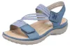 Rieker Sandalen Plat  Sandalen Plat - blauw - Maat 38 Productafbeelding-voorbeeld 20