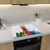 Wallario Herdabdeckplatte aus Glas, Größe 60 x 52 cm Produktbild-Vorschau 5