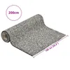 vidaXL Steinfolie Grau 200x100 cm Produktbild-Vorschau 5