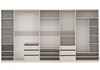 Marmex TRES R SET Kleiderschrank ohne Türen 380x206x51cm, Produktbild-Vorschau 1