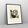 Gerahmtes Poster - Schwarzer Rahmen - Surreal Charakter Produktbild-Vorschau 8