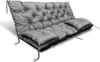 Gartenkissen 180x60x50 cm + 2 Kissen für Schaukelbank Produktbild-Vorschau 1
