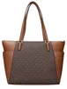 Kožená kabelka Michael Kors přes rameno, barva hnědá, model Náhled obrázku produktu 3