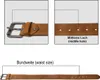 ROYALZ 'Oakland' Antik Vintage Ledergürtel Herren Produktbild-Vorschau 7