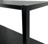Kovový policový regál 50 cm DERIVAL - černý Náhled obrázku produktu 4