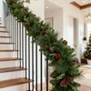 Künstliche Weihnachtsgirlande 270 cm mit Tannenzapfen und Produktbild-Vorschau 6