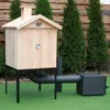 ADGO fumoir en bois d'aulne, fumoir avec abri pour viande Voir les images du produit 3