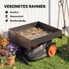 Outsunny Garage für Mähroboter mit Pflanzkasten, Garage für Produktbild-Vorschau 4