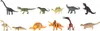 12 Stück Mini-Dinosaurier-Figuren, Simulation, statisches Produktbild-Vorschau 1