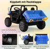 GOPLUS Kinder Elektroauto, 2-Sitzer Kinderauto mit Kippbett Produktbild-Vorschau 3