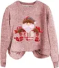 ASKSA Damen Lustige Weihnachtspullover Strickpullover Produktbild-Vorschau 1