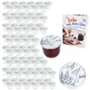 100er Set Sturzglas 230ml Einmachglas TO82 Alpen Deckel Produktbild-Vorschau 1
