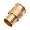 A close-up studio shot of a brass plumbing fitting. Podgląd zdjęcia produktu