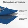Plandeka odporna na warunki atmosferyczne Wiltec niebieska, Podgląd zdjęcia produktu 10