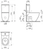 LAUFEN PRO Stand-WC-Kombination ohne Spülrand Produktbild-Vorschau 3