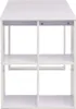 Schreibtisch 120×60×75 cm Weiß Produktbild-Vorschau 4
