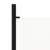 A close-up of a black pole with a white panel attached to it, against a white background. Anteprima dell’immagine prodotto