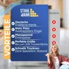 STAHLMANN® Wäscheständer ausziehbar [20 m Trockenfläche] Produktbild-Vorschau 7