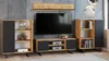 Regal Schrank Fondi im Loft-Stil – Eichenholz Craft Produktbild-Vorschau 3