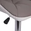 Close-up of a bar stool seat with a height adjustment lever. Podgląd zdjęcia produktu