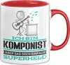 Komponist Geschenk Tasse Ich Bin Komponist Aber Sag Doch Produktbild-Vorschau 1