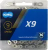 Reťaz KMC X-9.93, strieborná/sivá, v krabici, 114 článkov * Náhľad obrázku produktu 11