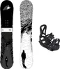 F2 Set Snowboard Junior Black Deck 125cm + Pipe Bindung S Produktbild-Vorschau 1