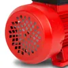 A close-up view of the front of a red electric motor, showing the fan cover with diamond-shaped perforations. Anteprima dell’immagine prodotto