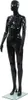 vidaXL Mannequin féminin avec socle en verre noir 175 cm Voir les images du produit 7