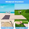 Fintie Stranddecke Sandfrei super groß 210x200cm, Sanddicht Produktbild-Vorschau 4