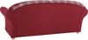Max Winzer Sofa 2,5-Sitzer Corona - Flachgewebe rot - Maße: Produktbild-Vorschau 4