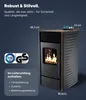 Nemaxx P9 Pelletofen Pelletkaminofen 11kW Kaminofen Produktbild-Vorschau 16