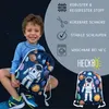 HECKBO Kinder Turnbeutel mit Astronaut & Weltraum-Motiv | Produktbild-Vorschau 9